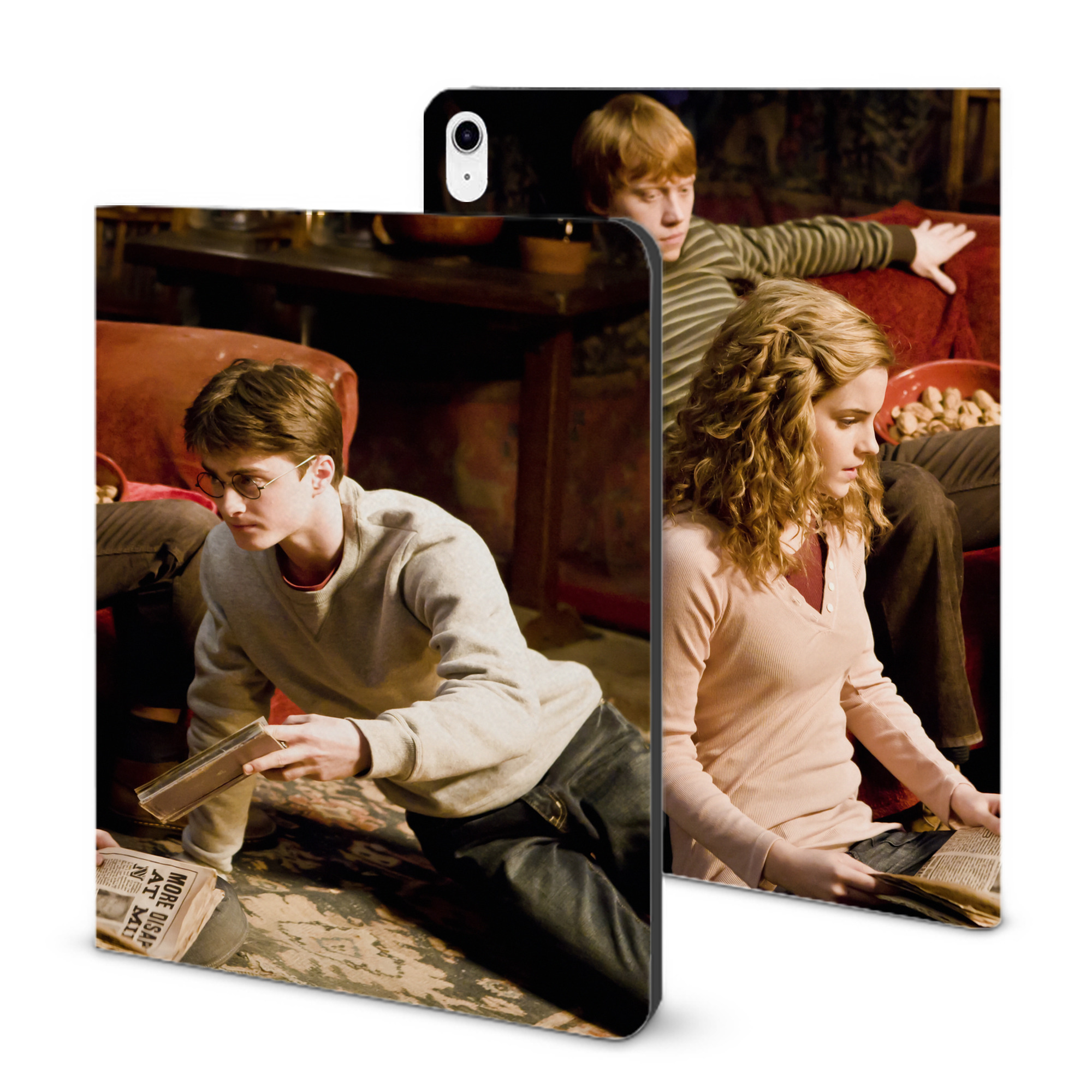 （画像用） Harry Potter ハリー・ポッターシリーズ IPad ケース ブック型 PUレザー TPU 耐衝撃 軽量 薄型 ペン収納なし 全面保護 IPad 各モデル対応